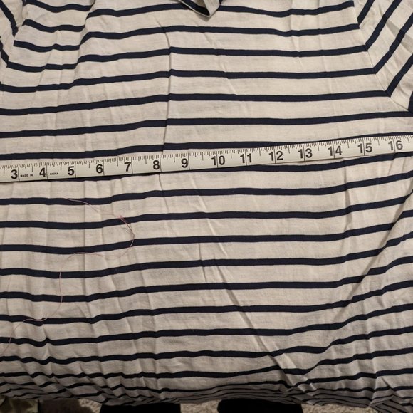 J. Crew new with tags white and black turtleneck - Picture 5 of 6